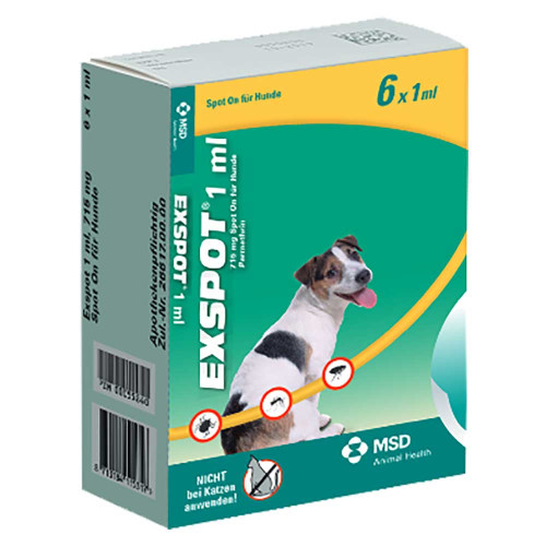 EXSPOT L&ouml;sung f.Hunde