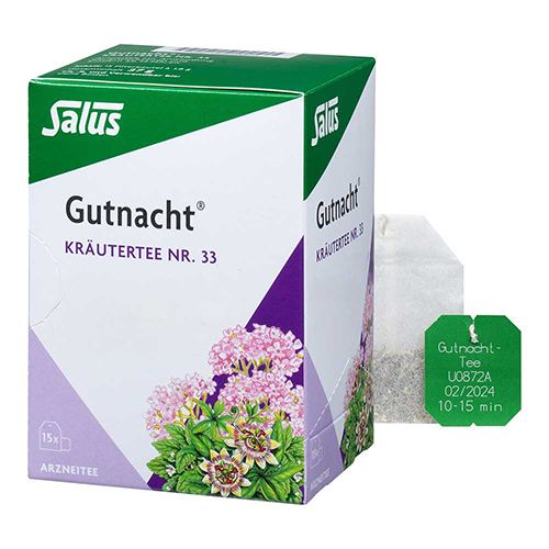GUTNACHT Kr&auml;utertee Nr.33 Salus Filterbeutel