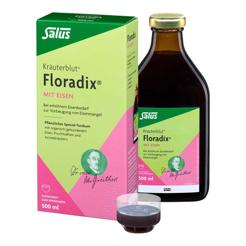 FLORADIX mit Eisen L&ouml;sung zum Einnehmen