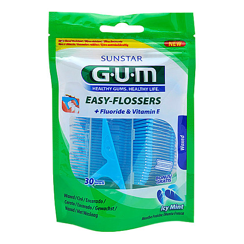 GUM EASY-FLOSSERS Zahnseide inkl.Halter