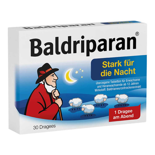 BALDRIPARAN Stark f&uuml;r die Nacht &uuml;berzogene Tab.