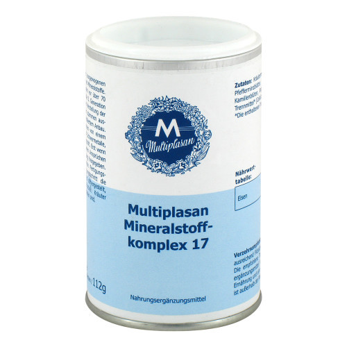 MULTIPLASAN Mineralstoffkompex 17 Tabletten