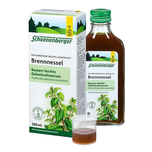 BRENNNESSELSAFT Schoenenberger