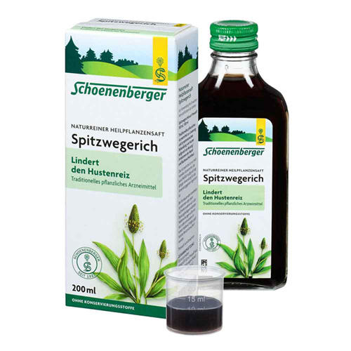 SPITZWEGERICHSAFT Schoenenberger