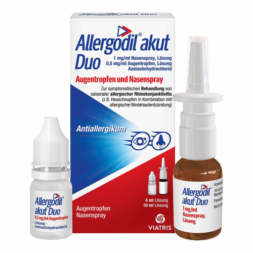 ALLERGODIL akut Duo 4ml AT akut/10ml NS akut