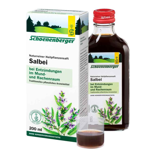 SALBEI SAFT Schoenenberger Heilpflanzens&auml;fte