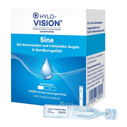 HYLO-VISION sine Einzeldosispipetten