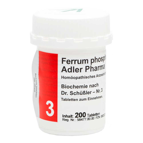 BIOCHEMIE Adler 3 Ferrum phosphoricum D 12 Tabl.