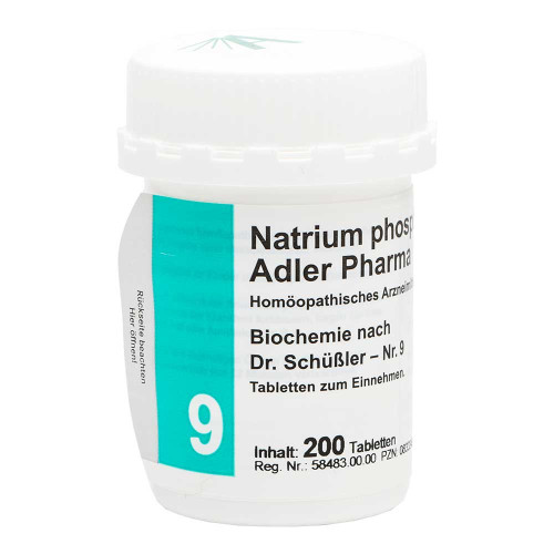 BIOCHEMIE Adler 9 Natrium phosphoricum D 6 Tabl.