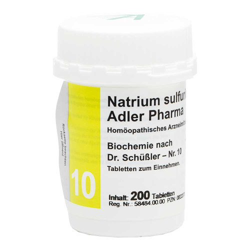 BIOCHEMIE Adler 10 Natrium sulfuricum D 6 Tabl.