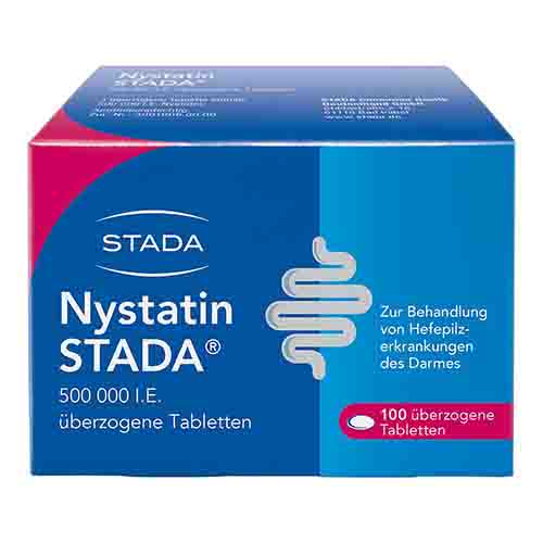 NYSTATIN STADA 500.000 I.E. &uuml;berzogene Tab.