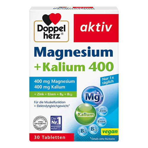 DOPPELHERZ Magnesium+Kalium Tabletten