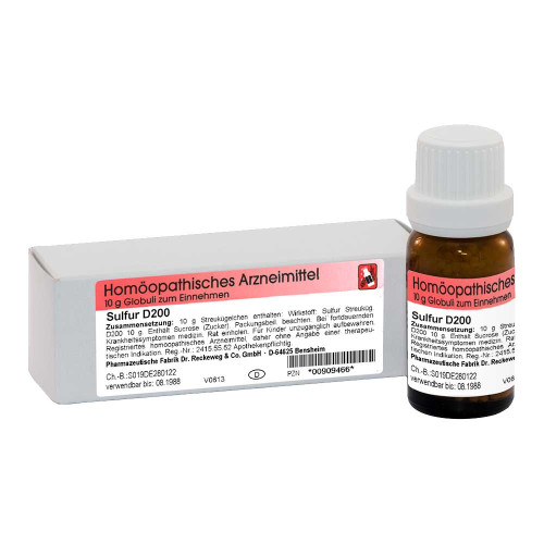 SULFUR D 200 Globuli