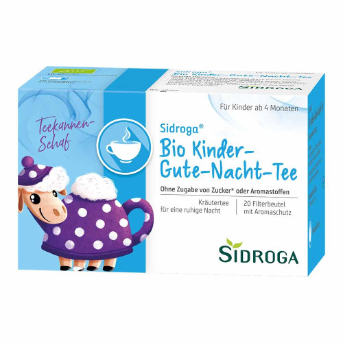 SIDROGA Bio Kinder-Gute-Nacht-Tee Filterbeutel