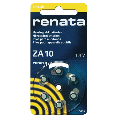 RENATA H&ouml;rger&auml;tebatterie ZA 10