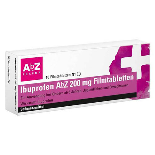 IBUPROFEN AbZ 200 mg Filmtabletten