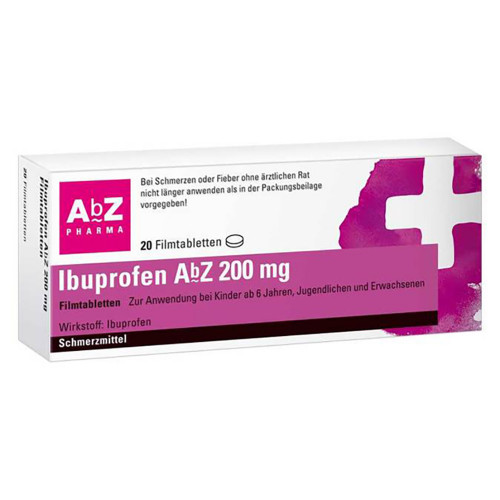 IBUPROFEN AbZ 200 mg Filmtabletten