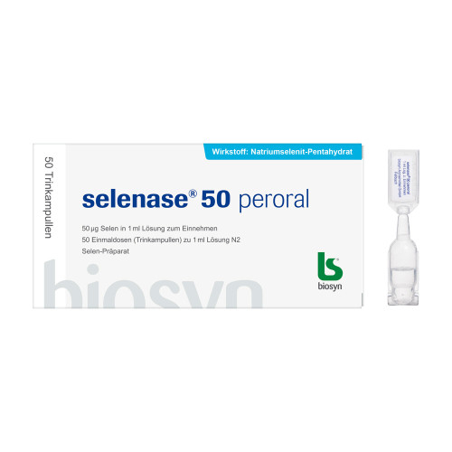 SELENASE 50 peroral L&ouml;sung zum Einnehmen