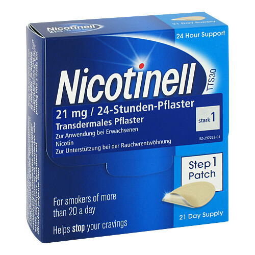 NICOTINELL 21 mg/24-Stunden-Pflaster 52,5mg