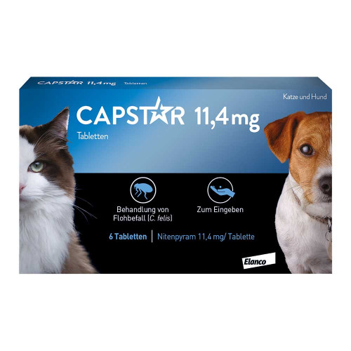 CAPSTAR 11,4 mg Tabletten f.Katzen/kleine Hunde