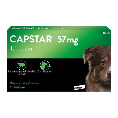 CAPSTAR 57 mg Tabletten f.gro&szlig;e Hunde