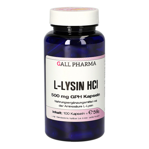L-LYSIN 500 mg Kapseln