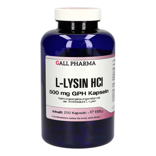 L-LYSIN 500 mg Kapseln
