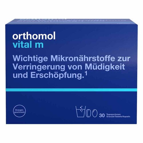 ORTHOMOL Vital M Granulat/Kap./Tabl.Kombip.30 Tage