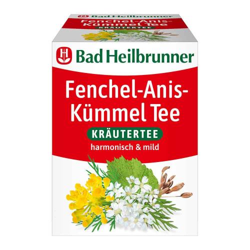BAD HEILBRUNNER Fenchel-Anis-K&uuml;mmel Tee Filterbtl.