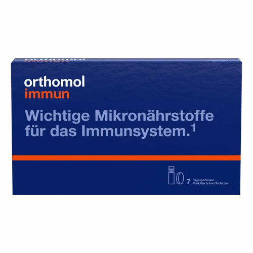 ORTHOMOL Immun Trinkfl&auml;schchen/Tabl.Kombipack.
