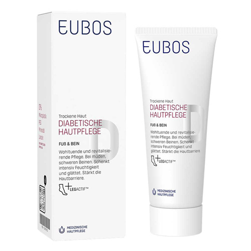 EUBOS DIABETISCHE HAUT PFLEGE Fu&szlig;+Bein Creme