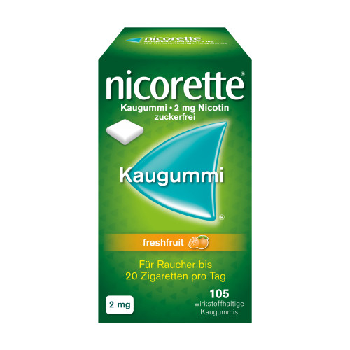 NICORETTE Kaugummi 2 mg freshfruit