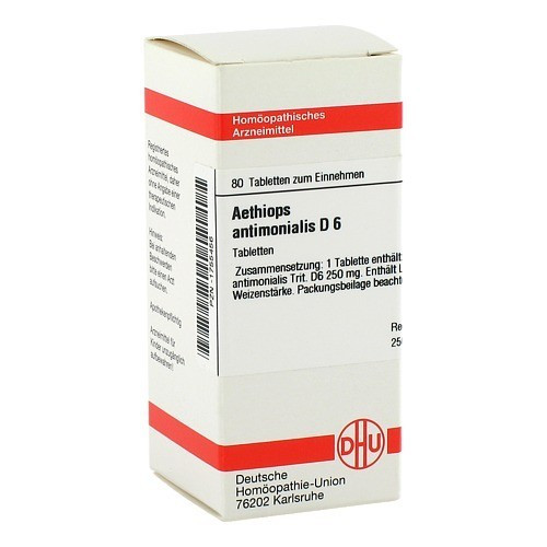 AETHIOPS ANTIMONIALIS D 6 Tabletten