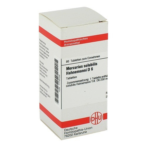 MERCURIUS SOLUBILIS Hahnemanni D 6 Tabletten