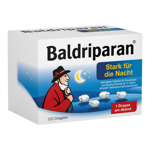 BALDRIPARAN Stark f&uuml;r die Nacht &uuml;berzogene Tab.