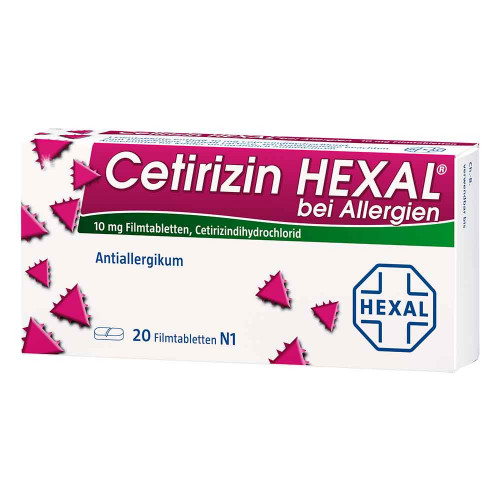CETIRIZIN HEXAL Filmtabletten bei Allergien
