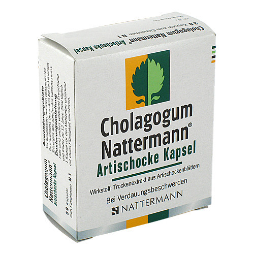 CHOLAGOGUM Nattermann Artischocke Kapsel