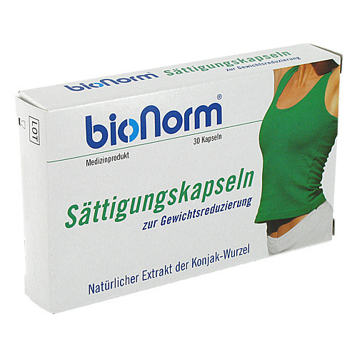 BIONORM S&auml;ttigungskapseln Konjak