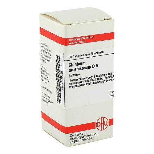 CHININUM ARSENICOSUM D 6 Tabletten