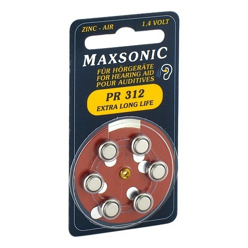 BATTERIEN f.H&ouml;rger&auml;te Maxsonic PR312
