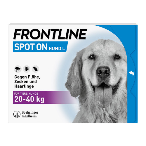 FRONTLINE Spot on H 40 L&ouml;sung f.Hunde