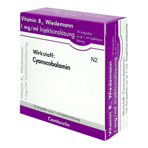 VITAMIN B12 WIEDEMANN 1 mg/ml Injektionslsg.Amp.
