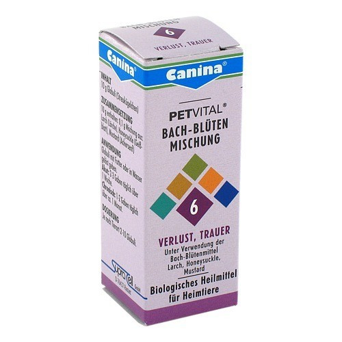 BACHBL&Uuml;TEN Nr.6 Verlust Trauer Globuli vet.