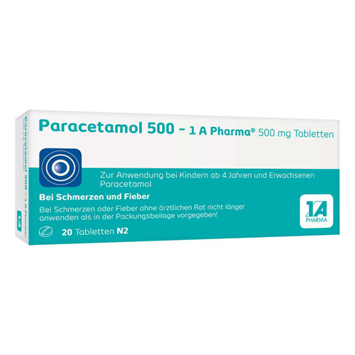 PARACETAMOL 500-1A Pharma Tabletten