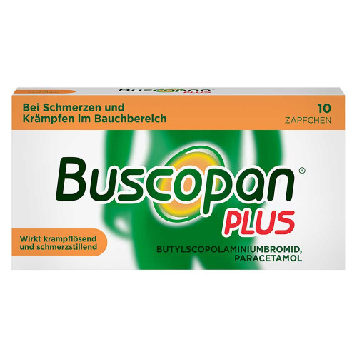 BUSCOPAN plus 10 mg/800 mg Suppositorien