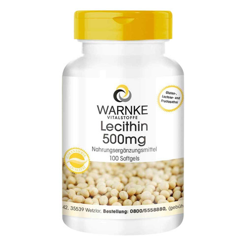 LECITHIN 500 mg Kapseln