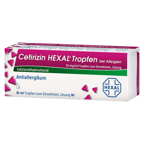 CETIRIZIN HEXAL Tropfen bei Allergien