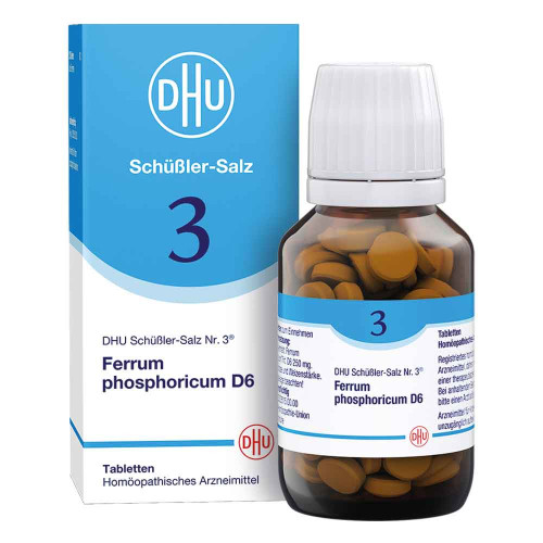 BIOCHEMIE DHU 3 Ferrum phosphoricum D 6 Tabletten