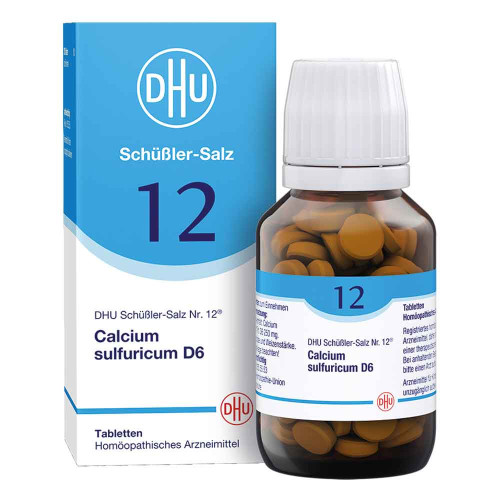 BIOCHEMIE DHU 12 Calcium sulfuricum D 6 Tabletten