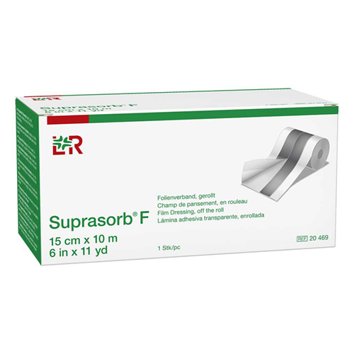 SUPRASORB F Folien-Wundverb.15 cmx10 m unste.Rolle